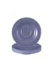 Seltmann Weiden 6er Set Untertassen Beat Color Glaze in ø 13,7 cm in Fliederblau