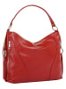 Samantha Look Handtasche echt Leder in rot