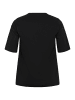 KAFFE curve T-shirt KCphoelina Regular fit in Black Deep