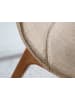 Angel Cerdá Stuhl 4049 in Beige/Walnuss – (B)60 x (H)78 x (T)48 cm