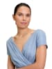 Vera Mont Cocktailkleid im Glitzer-Look in Blue/Silver