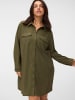 Vero Moda Hemdblusenkleid in Olive Night
