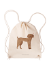 Mr. & Mrs. Panda Sportbeutel Hund Dogge ohne Spruch in Creme