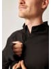SNOCKS Trainingsshirt Herren langarm in Schwarz