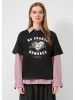 QS T-Shirt in 99D0_schwarz
