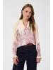 SAINT TROPEZ Langarm-Bluse SuryaSZ Gerade Passform in Boarder Paisley