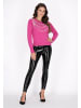 faina Damen Pullover in Fuchsia