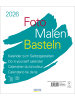 Korsch Kalender - Foto-Malen-Basteln Bastelkalender weiß groß 2026