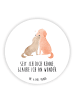 Mr. & Mrs. Panda magnet Hunde Liebe mit Spruch in Weiß