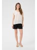 Kaffe Kurzarm-Bluse KAciara Regular fit in Chalk