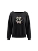 myMo Women Sweatshirt in Black