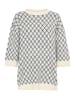 ICHI Strickpullover IHALVINO Loose fit in Cloud Dancer