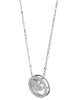 Adeliás Damen Halskette mit Anhänger – Herz aus 925 Silber in silber