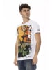 Trussardi Action Weiß Baumwolle Herren T-Shirt