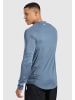 SMILODOX Longsleeve Powerfit in Blau