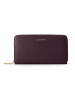 Lazarotti Bologna Leather XL Zip-Around Geldbörse Leder 19 cm burgundy