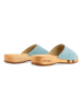Woody Sandale in blau
