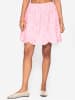 SASSYCLASSY Rock mit Lochstickerei in Rosa