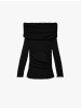 KOTON BLUSE LS in Schwarz