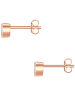 Rafaela Donata Ohrstecker Herz Sterling Silber Zirkonia in roségold