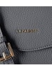 Lazarotti Bologna Leather Crossbody Umhängetasche Leder 22 cm in grey