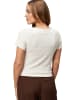 Zero  T-Shirt mit Struktur in Eggnog