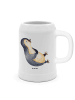 Mr. & Mrs. Panda Bierkrug Pinguin Lachen ohne Spruch in Weiß