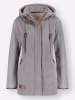 WITT WEIDEN Fleece-Jacke in steingrau-meliert