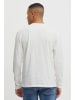 BLEND Langarmshirt Langarmshirt in weiß