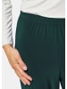 GOLDNER Bequeme Slinky-Hose mit Schlupfbund in smaragd