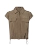 OPUS Bluse Fropi in khaki