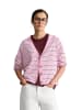 Marc O'Polo DENIM Gestreifter Cardigan regular in Light Pink