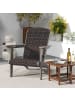 COSTWAY Adirondack Stuhl HDPE in Grau