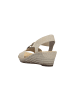 rieker Alula-Ledersandale Beige