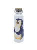 Mr. & Mrs. Panda große wasserflasche Pinguin Diät ohne Spruch in Weiß
