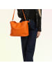 Toscanto Toscanto Schultertasche, Beuteltasche Leder orange ca. 42cm