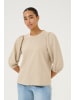 Kaffe Langarm-Shirt KAjanne Regular fit in Feather Gray