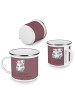 Mr. & Mrs. Panda Emaille Tasse Liebe Flitterwochen mit Spruch in Kaffa Coffee