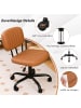 COSTWAY Bürostuhl in Braun