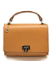 Florence Florence Handtasche Leder tan, hellbraun ca. 23cm