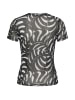 Urban Classics Mesh Tee in blackleaf