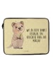 Mr. & Mrs. Panda Notebook Hülle Quokka Happy mit Spruch in Gelb Pastell