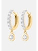 Ethische Diamanten Ohrringe aus 375 Gelbgold mit Lab Grown Diamant