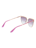 Guess Frauen Sonnenbrillen Schmetterling Rose Gold