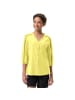 Vaude WOMENS SKOMER 3/4 SHIRT II in Gelb