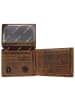 Greenburry Vintage Keiler Geldbörse Leder 12 cm braun