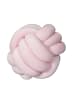 relaxdays Knotenkissen in Rosa - Ø 25 cm