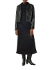 comma Lederjacke für Damen in Schwarz