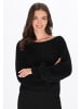 Usha Women Sweater in black
