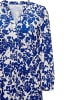 ONLY Mediterranes Kleid Legerer Midi Dress mit Knopfleiste in Blau